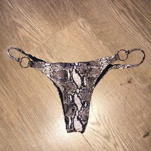 Frankies boa bikini bottoms